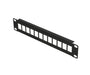 EAN 5903148917528 - Extralink 12 PORT UTP 10\" MODULAR PATCHPANEL Panel de conexión tipo-D imagen 2