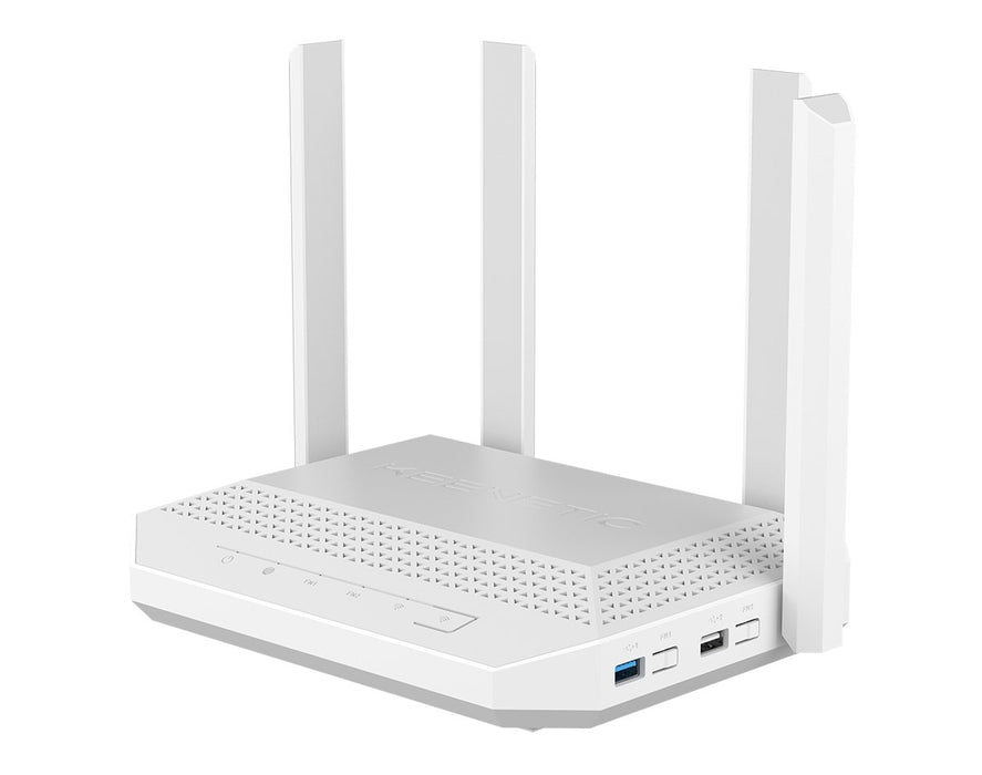 EAN 4897082922179 - Keenetic Hero (KN-1012) router inalámbrico 2.5 Gigabit Ethernet Doble banda (2,4 GHz / 5 GHz) Blanco imagen 3