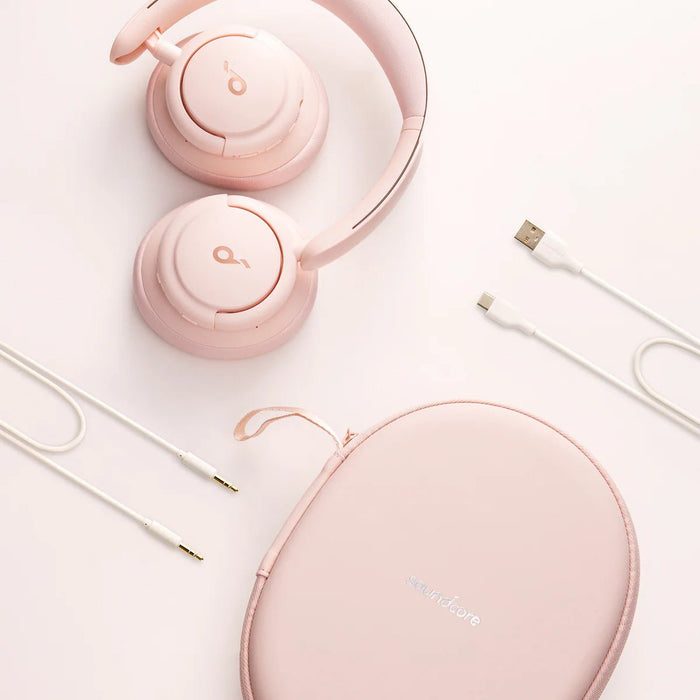 EAN 0194644064815 - Soundcore Life Q30 Auriculares Inalámbrico Diadema Llamadas/Música USB Tipo C Bluetooth Rosa claro imagen 6