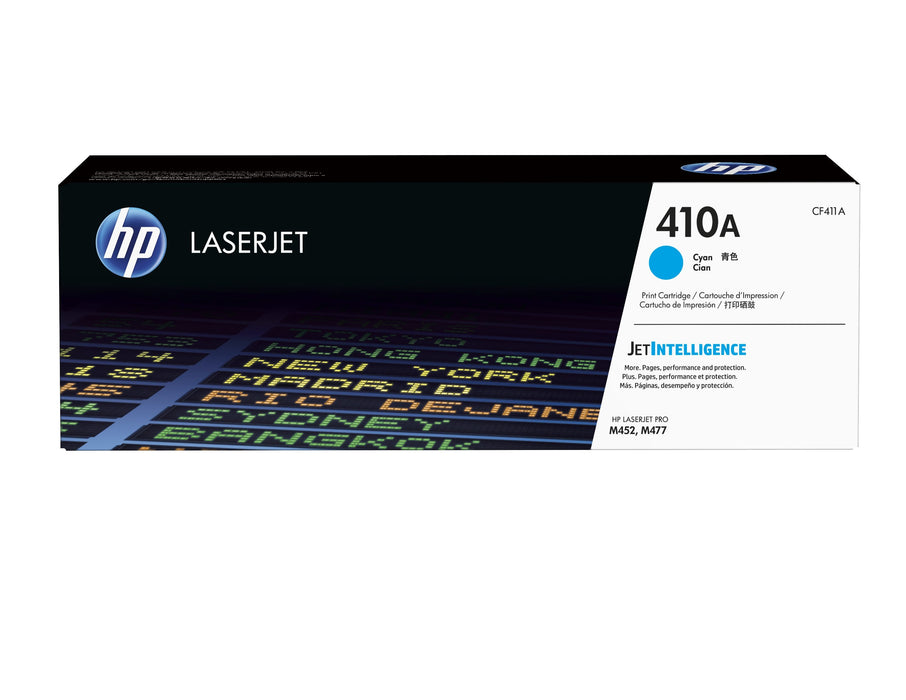 EAN 0888793807514 - HP 410A Cyan Original LaserJet Toner Cartridge cartucho de tóner 1 pieza(s) imagen 1