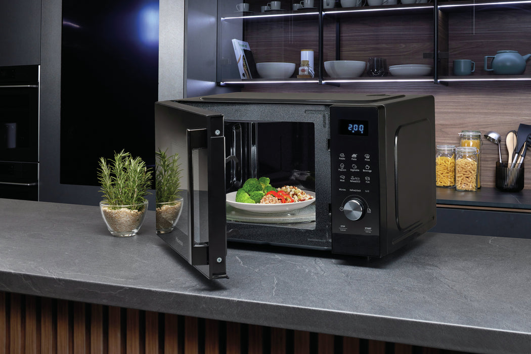 EAN 3838782732621 - Hisense H23MOBSD1HG Negro Microondas con grill Encimera 23 L 800 W imagen 3