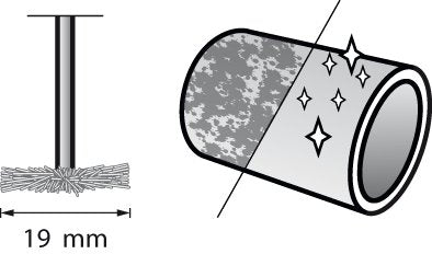 EAN 8710364070381 - Dremel 26150535JA suministro de pulido para herramienta rotativa Cepillo de prepulido imagen 1