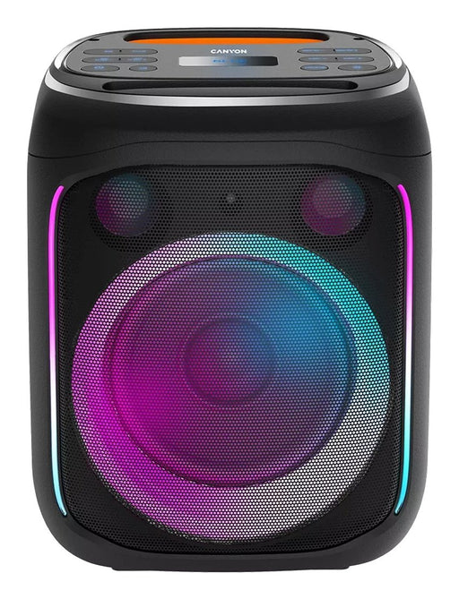 EAN 5291485015381 - Canyon CNE-PBSP5 altavoz portátil o de fiesta Altavoz para fiestas Negro, Naranja 40 W imagen 1