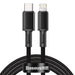 EAN 6953156231948 - Baseus CATLGD-A01 cable de conector Lightning 2 m Negro imagen 1