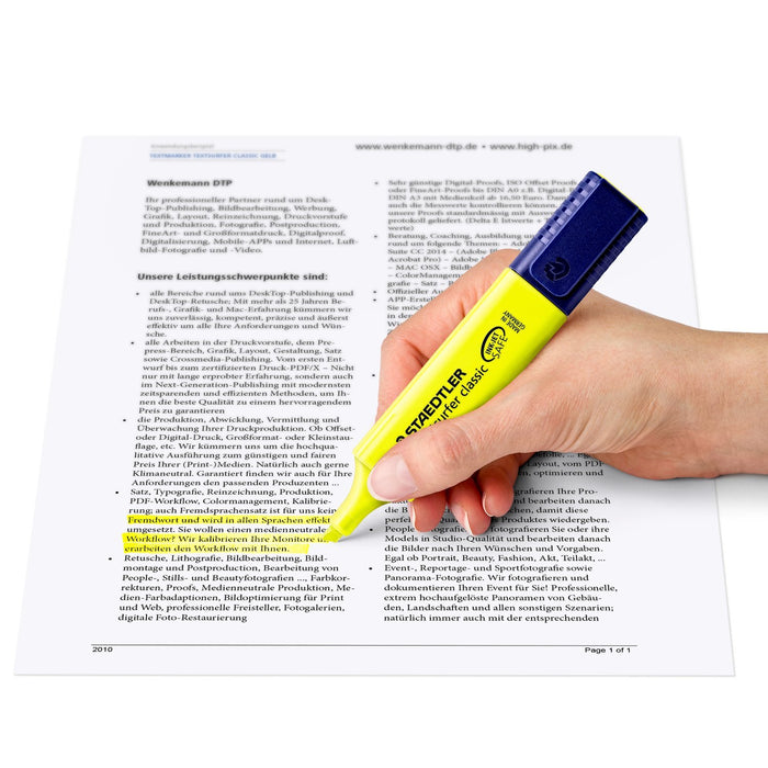 EAN 4007817102695 - Staedtler 364 RC4 marcador 4 pieza(s) Punta de cincel Azul, Verde, Rosa, Amarillo imagen 4