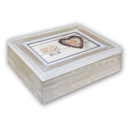 EAN 8020912052869 - ZEP EZ555 caja de almacenaje Rectangular MDF, Madera Blanco, Madera imagen 1