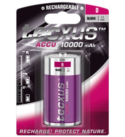 EAN 4250145140598 - Tecxus D 10Ah NiMH 1-BL Batería recargable Níquel-metal hidruro (NiMH) imagen 1