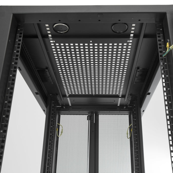 EAN 65030870283 - StarTech.com RK2537BKM armario rack Rack o bastidor independiente Negro imagen 9