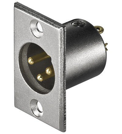 EAN 4040849119644 - Goobay XLR 186-3 G XLR M 3 pin Acero inoxidable imagen 1
