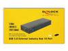 EAN 4043619639199 - DeLOCK 63919 hub de interfaz USB 3.2 Gen 1 (3.1 Gen 1) Micro-B 5000 Mbit/s Negro imagen 6