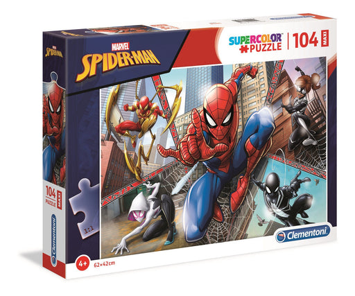 EAN 8005125237340 - Clementoni Marvel Spider-Man Puzzle rompecabezas 104 pieza(s) Cómics imagen 2