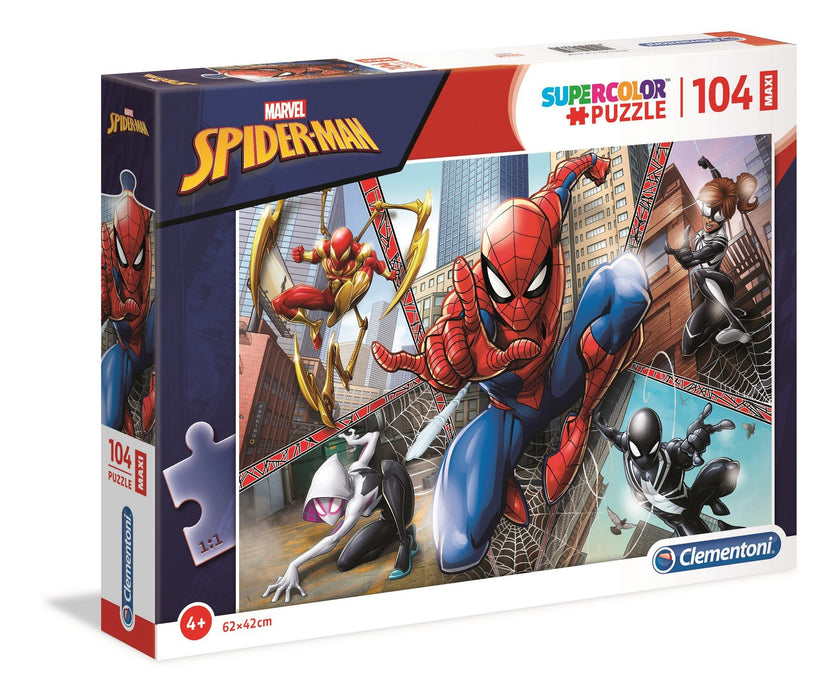 EAN 8005125237340 - Clementoni Marvel Spider-Man Puzzle rompecabezas 104 pieza(s) Cómics imagen 2