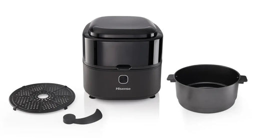 EAN 3838782818547 - Hisense HAF1350DR Sencillo 6,7 L Independiente 1350 W Freidora de aire caliente Negro imagen 2