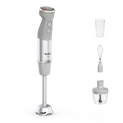 EAN 3016667291757 - Tefal Quickchef+ HB673B30 licuadora Batidora de inmersión 1000 W Gris, Acero inoxidable imagen 2
