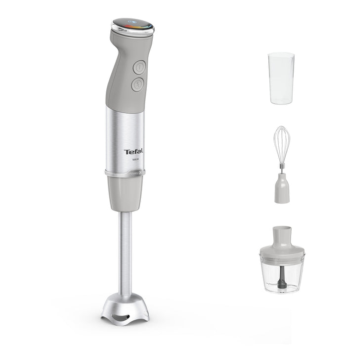 EAN 3016667291757 - Tefal Quickchef+ HB673B30 licuadora Batidora de inmersión 1000 W Gris, Acero inoxidable imagen 2