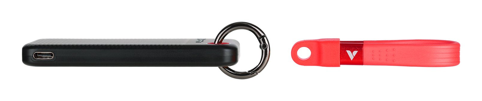 EAN 23942324348 - Verbatim 32434 unidad externa de estado sólido 128 GB USB Tipo C 3.2 Gen 2 (3.1 Gen 2) Negro, Rojo imagen 3