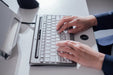 EAN 8717399991490 - BakkerElkhuizen S-board 840 teclado Oficina USB QWERTY Inglés de EE. UU. Gris claro, Blanco imagen 5