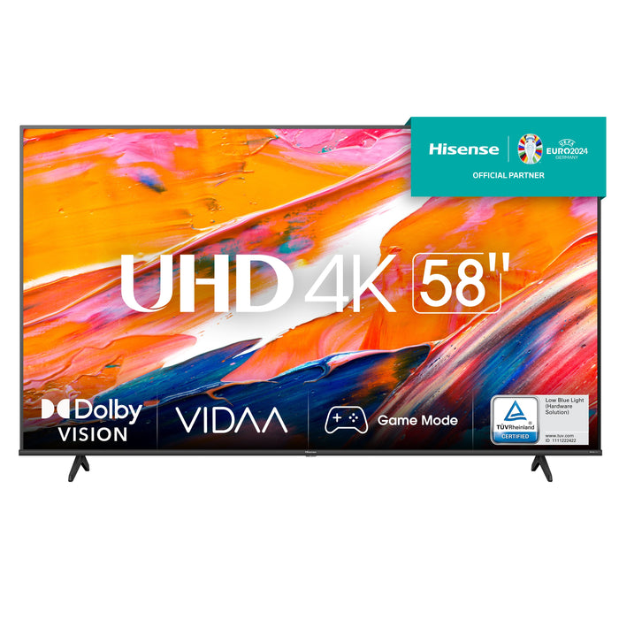 EAN 6942147491676 - Hisense 58A6K 147,3 cm (58") 4K Ultra HD Smart TV Wifi Negro 300 cd / m² imagen 1