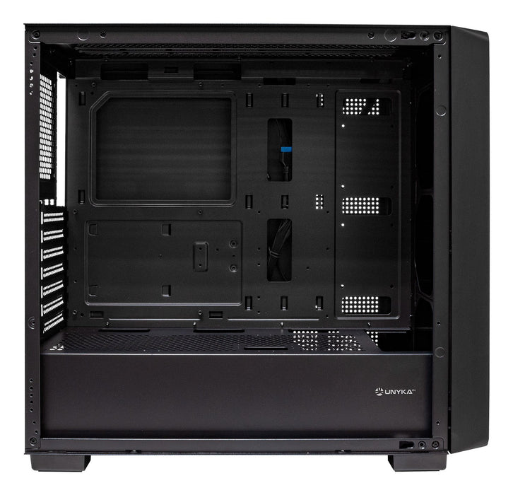 EAN 8436617921100 - UNYKAch UK121804 carcasa de ordenador Midi Tower Negro, Madera imagen 3
