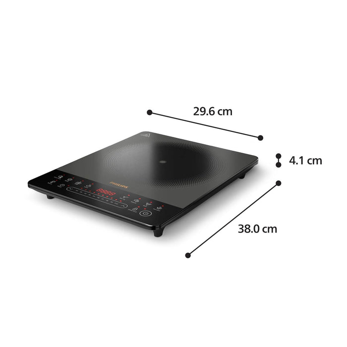 EAN 8720389068423 - Philips 5000 series HD5850/90 hobs Negro, Gris Encimera 29.5 cm Con placa de inducción 1 zona(s) imagen 4