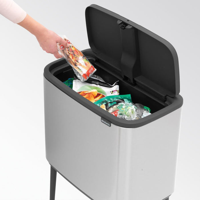 EAN 8710755315848 - Brabantia 315848 papelera 36 L Rectangular Acero Acero inoxidable imagen 8