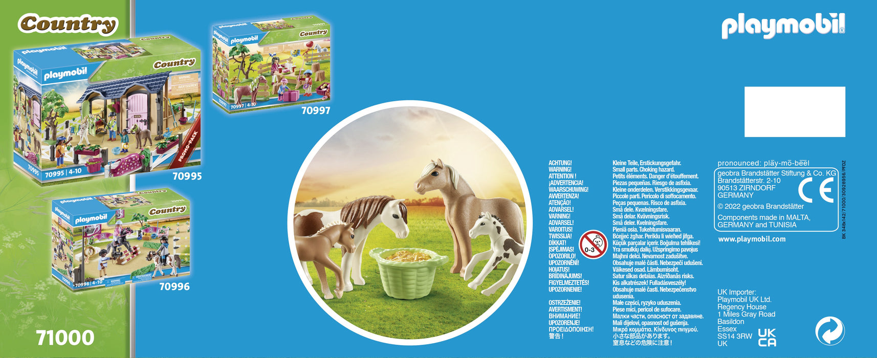 EAN 4008789710000 - Playmobil Country 71000 figura de juguete para niños imagen 3