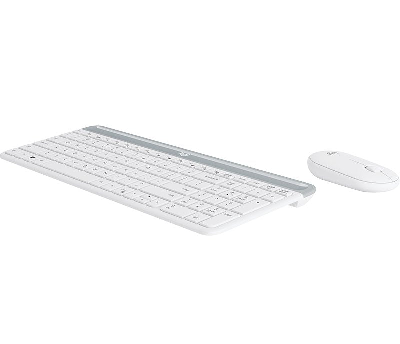 EAN 5099206086593 - Logitech Slim MK470 teclado Ratón incluido Universal RF inalámbrico QWERTY Inglés del Reino Unido Blanco imagen 2