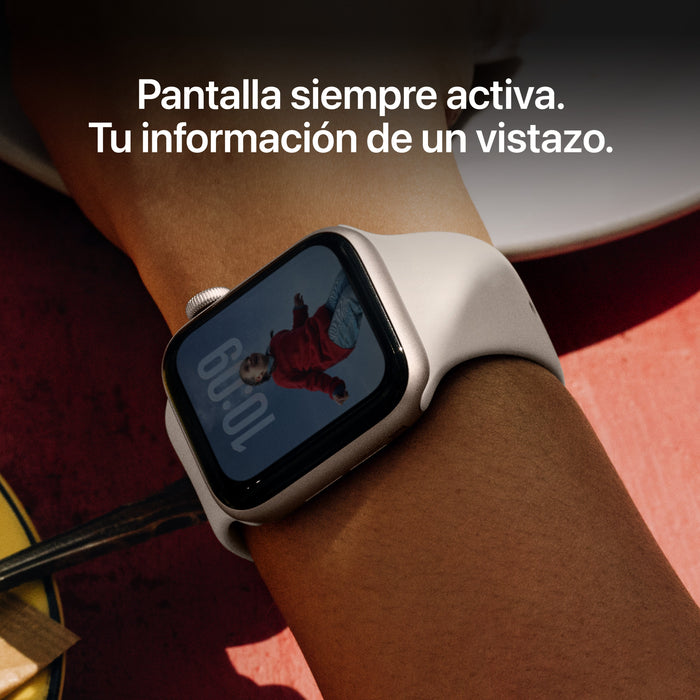 EAN 0195950386738 - Apple Watch SE (3nd generation) OLED 40 mm Digital 324 x 394 Pixeles Pantalla táctil Beige Wifi GPS (saté imagen 5