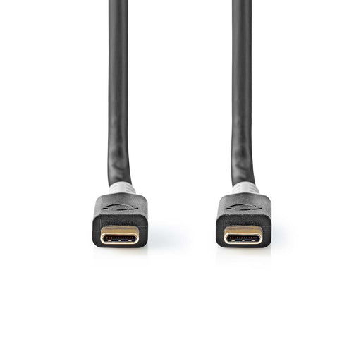 EAN 5412810332991 - Nedis CCBW64020AT20 cable USB USB4 Gen 2x2 2 m USB C 20 Gbit/s Negro, Plata imagen 1