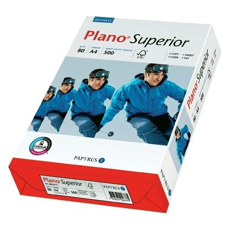 EAN 7318761026928 - Papyrus PlanoSuperior, A4 papel para impresora de inyección de tinta A4 (210x297 mm) 500 hojas Blanco imagen 1