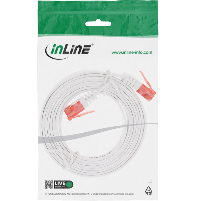 EAN 4043718115266 - InLine 71605W cable de red Blanco 5 m Cat6 U/UTP (UTP) imagen 4