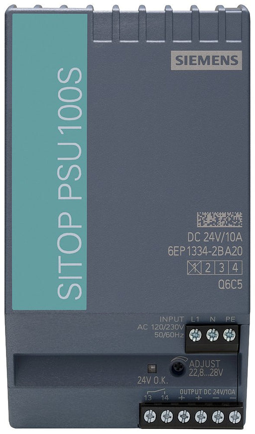EAN 4025515153498 - Siemens 6EP1334-2BA20 adaptador e inversor de corriente Interior Multicolor imagen 2