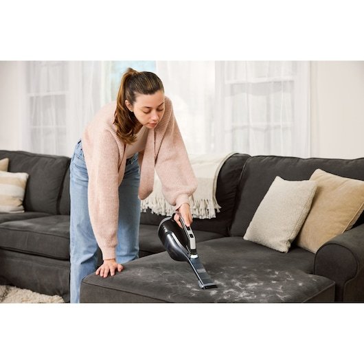 EAN 5035048840672 - Black & Decker DVD320J-QW aspiradora de mano Negro Sin bolsa imagen 6