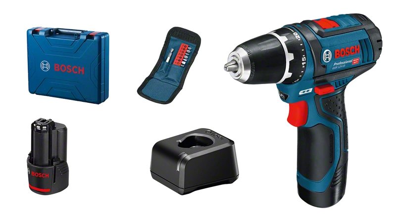 EAN 4059952563862 - Bosch GSR 12V-15 Negro, Azul, Naranja imagen 1