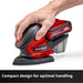 EAN 4006825651218 - Einhell TE-OS 18/150 Li Solo Multilijadora 12000 RPM 24000 OPM Negro, Rojo imagen 6