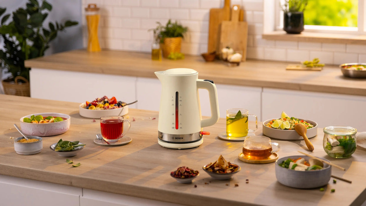 EAN 4242005400706 - Bosch MyMoment tetera eléctrica 1,7 L 2400 W Crema de color imagen 9