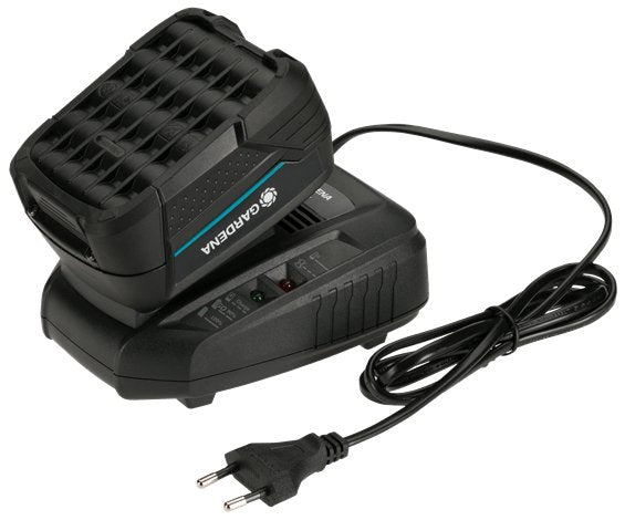 EAN 4078500054461 - Gardena Starter-Kit P4A PBA 18V/72 4.0 Ah+ AL 1830 CV - Akku - 4.000 mAh Juego de cargador y baterías imagen 4