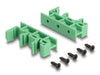 EAN 4043619669936 - DeLOCK 66993 bloque de terminales Verde, Gris imagen 3