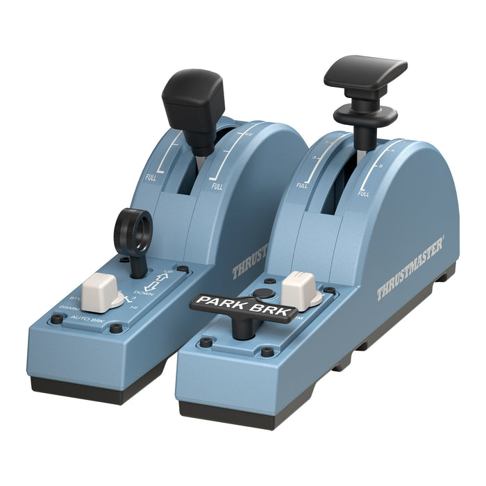 EAN 0663296422613 - Thrustmaster TCA Quadrant Add-On Airbus Edition Negro, Azul Simulador de Vuelo PC imagen 1