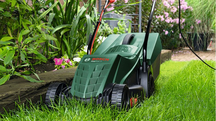 EAN 4053423321272 - Bosch EasyRotak 32-205 Cortacésped de empuje a gasolina Corriente alterna Verde imagen 3