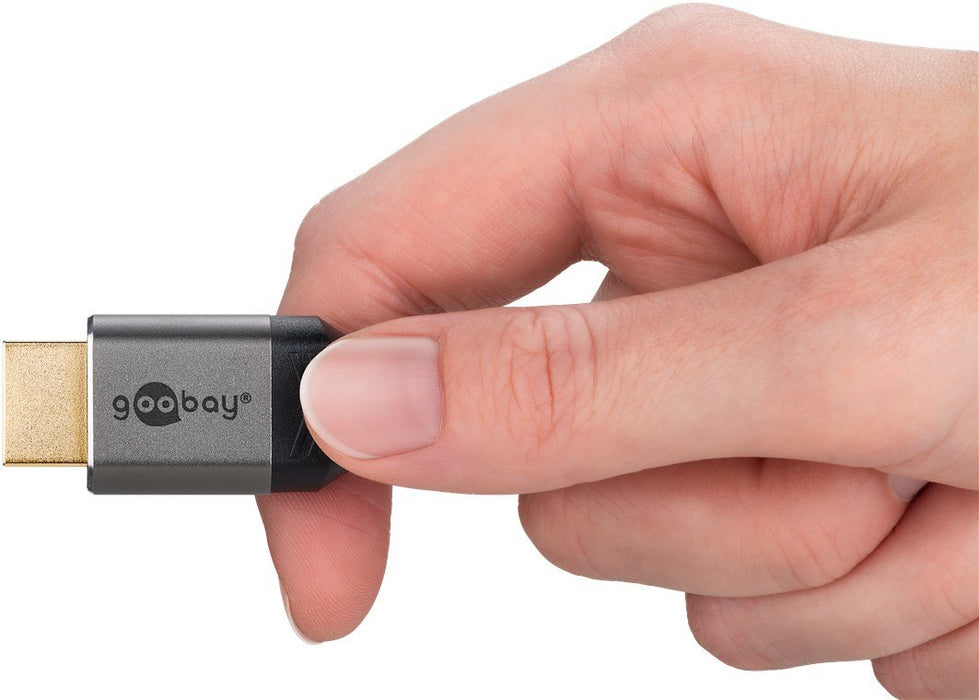 EAN 4040849649936 - Goobay 64993 cable HDMI 1 m HDMI tipo A (Estándar) Gris imagen 4