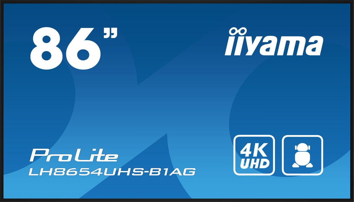 EAN 4948570121021 - iiyama To Be Updated 2,17 m (85.6") LED Wifi 4K Ultra HD Negro imagen 2