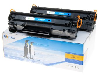 EAN 6941881266342 - G&G NT-PH283C-2 cartucho de tóner 2 pieza(s) Compatible Negro imagen 2