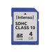 EAN 4034303016037 - Intenso 4GB SDHC Clase 10 imagen 1