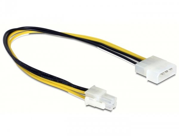 EAN 4043619656110 - DeLOCK 0.3m P4/Molex 4-pin 0,3 m imagen 1