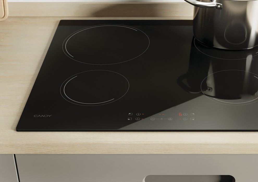 EAN 8059019059129 - Candy Idea CH64CCB/4U2 Negro Integrado 59 cm Cerámico 4 zona(s) imagen 4