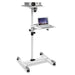 EAN 8057685309593 - Techly ICA-TB TPM-6 mueble y soporte para dispositivo multimedia Blanco Mesita con ruedas para multimedia imagen 2