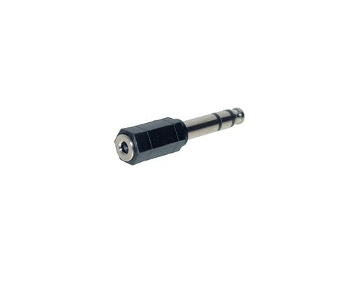 EAN 4014619000159 - Alcasa AD-3563 cambiador de género para cable 6.3mm 3.5mm Negro imagen 1