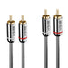 EAN 4002888353441 - Lindy 35344 cable de audio 0,5 m 2 x RCA Antracita imagen 1
