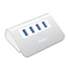 EAN 5902666662231 - AUKEY CB-H5 hub de interfaz USB 3.2 Gen 1 (3.1 Gen 1) Type-A 5000 Mbit/s Aluminio imagen 1